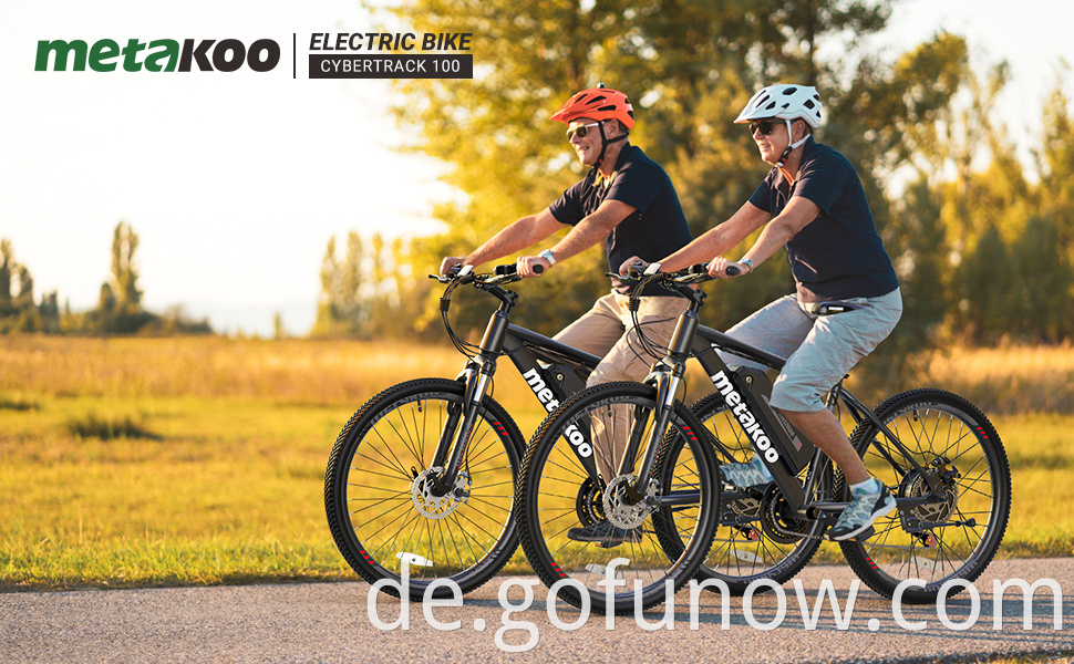 21 Speed ​​Electric Mountain Bike / Aluminiumrahmen 350W 36 V 10AH Elektromotor, 26 "Elektrofahrrad E Fahrrad 32 km / Schnellgeschwindigkeit Ebike